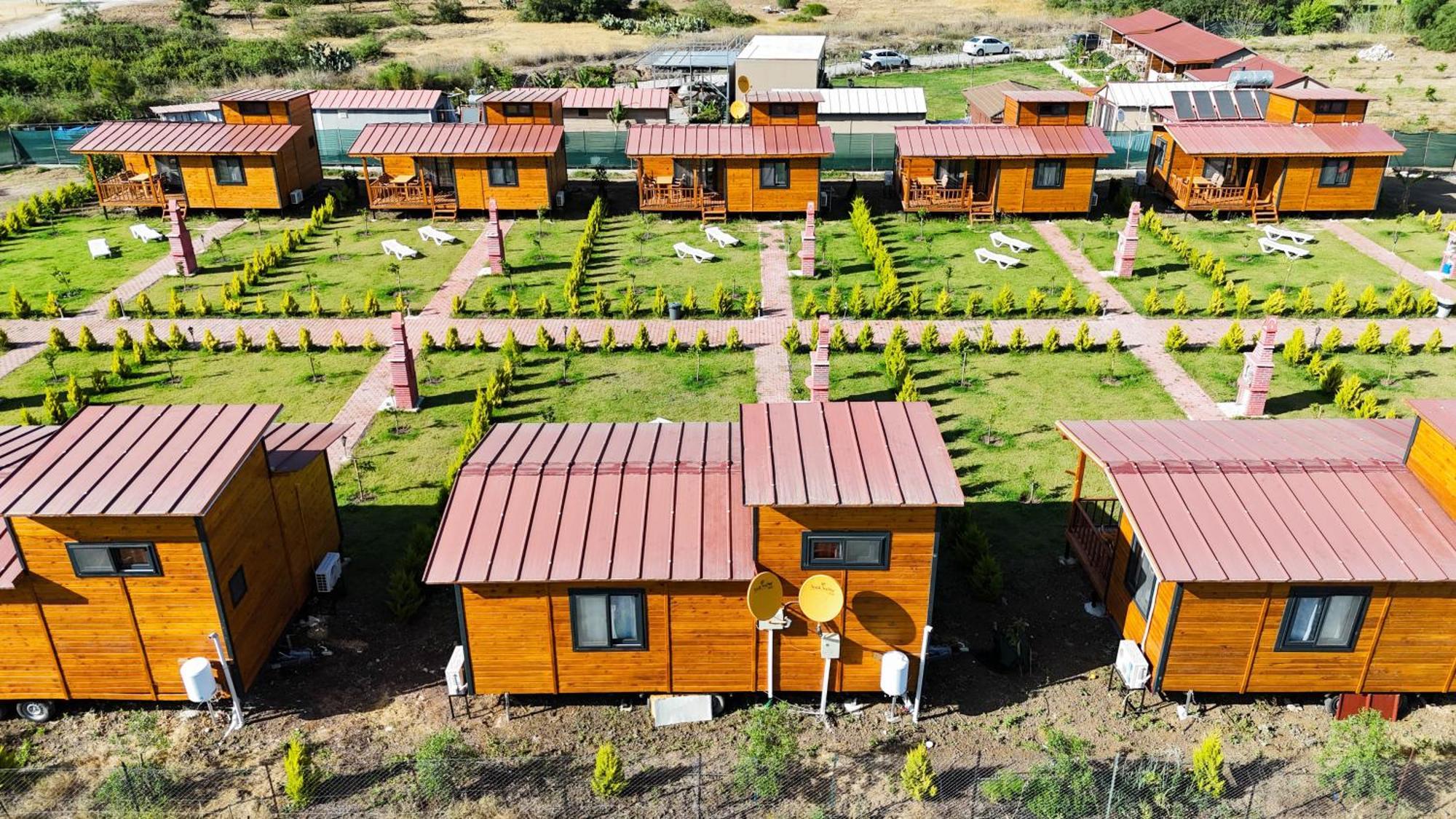 Ugur Pansiyon Bungalows Чирали Экстерьер фото