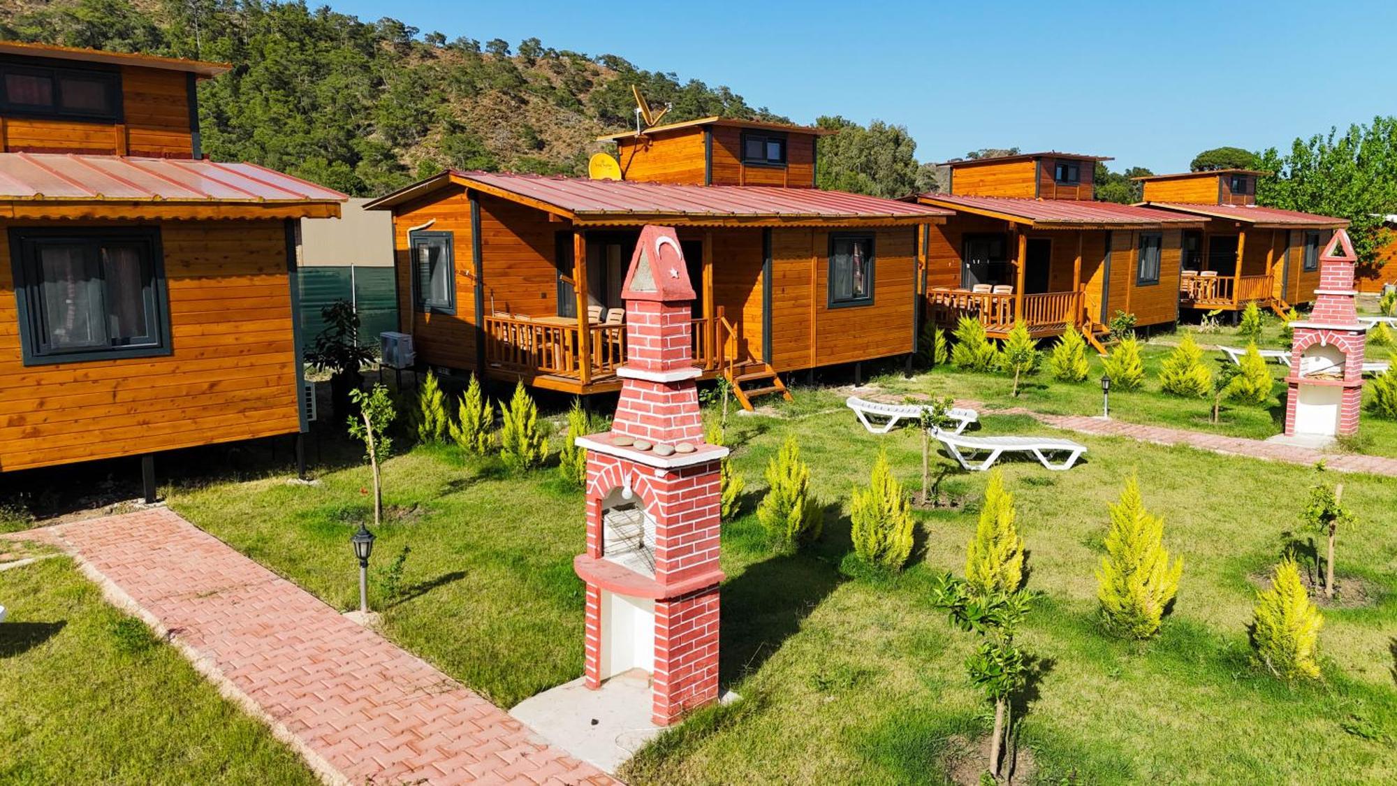 Ugur Pansiyon Bungalows Чирали Экстерьер фото