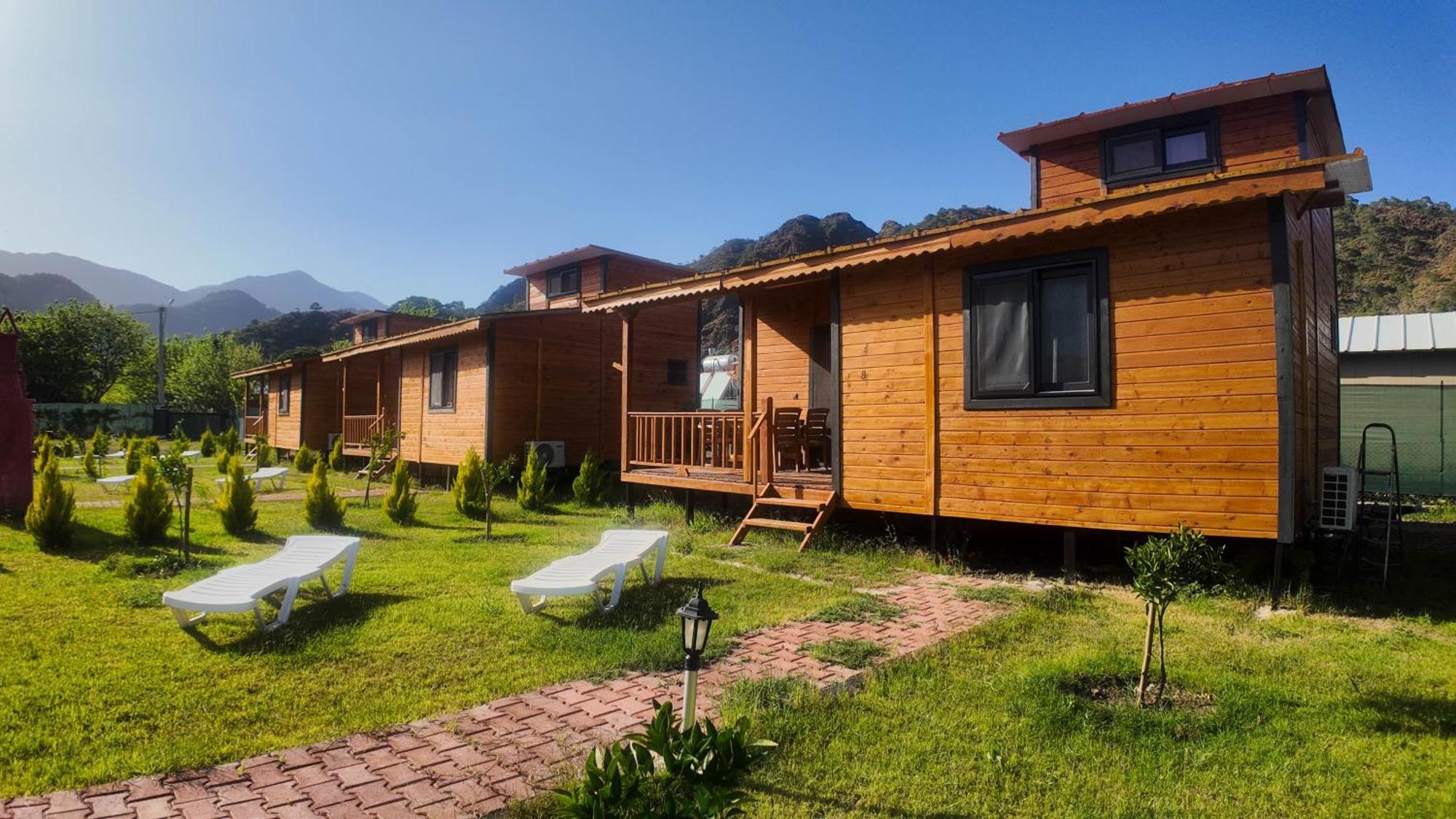 Ugur Pansiyon Bungalows Чирали Экстерьер фото