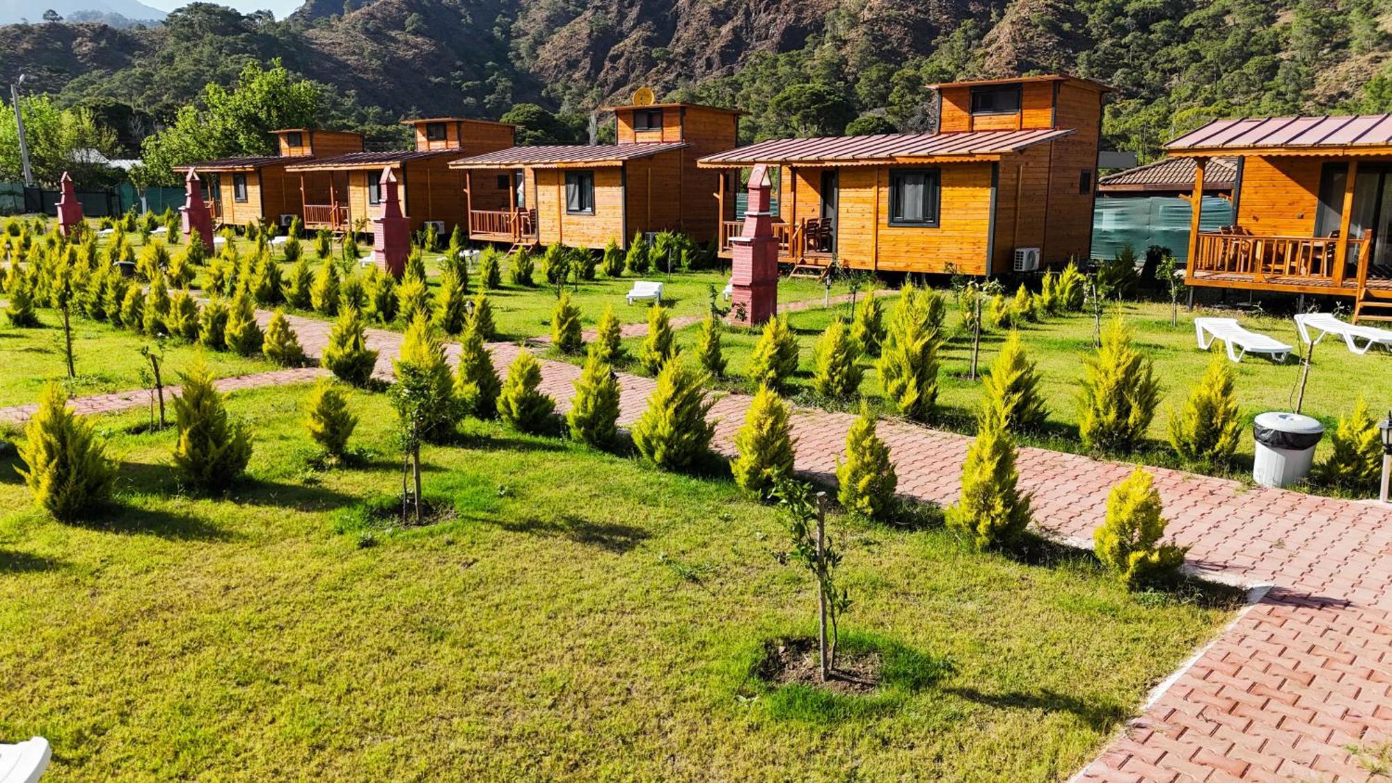 Ugur Pansiyon Bungalows Чирали Экстерьер фото
